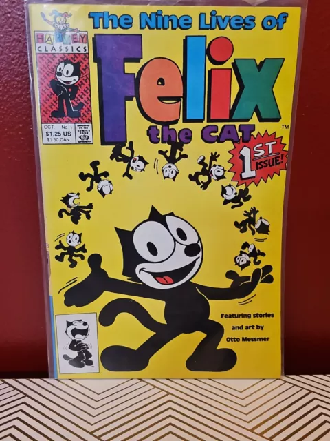 Harvey Classics The Nine Lives of Felix the Cat #1 1st Issue Otto Messmer 1991