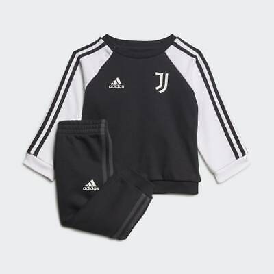 Tuta enfant FC Juventus Adidas 3 stripes baby GR2922 Nero-Bianco