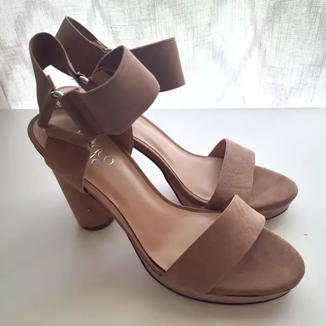 Franco Sarto Olivia Sandals Hills Shoes sz 8.5