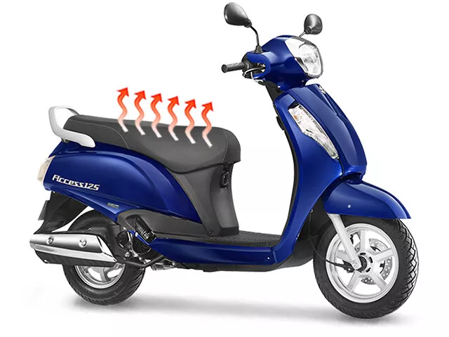 Sièges Chauffants Charbon pour Suzuki Scooter