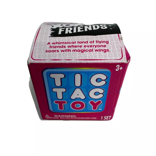 2 Pack Blip Tic Tac Toy XOXO Friends Single Surprise Box Friend + Wing +  Braclet