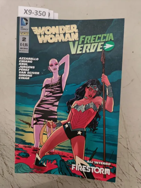 WONDER WOMAN FRECCIA VERDE dc comics Lion 2 2012