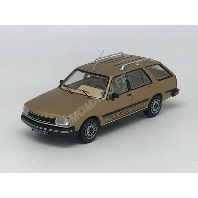 RENAULT 18 Break Turbo D Type 2 Beige Métallisée Voiture de Collection 1/43 R18
