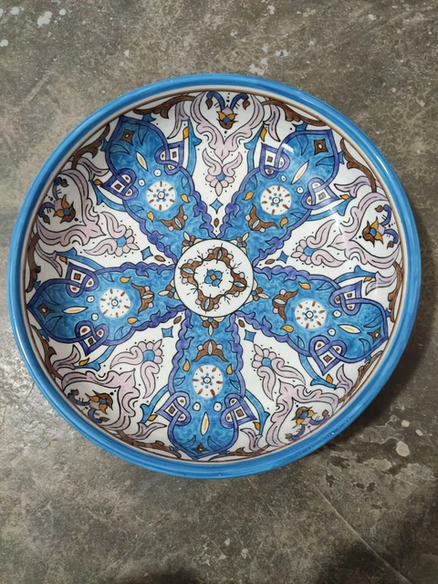 Handmade serving salad bowl