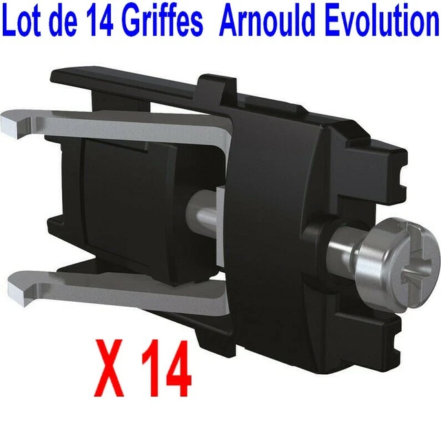 ARNOULD  EVOLUTION,Lot de 14 Griffes de Fixation pour Prises,Interrupteur etc...