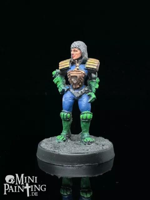 Judge Dredd Miniatures Game Warlord Justice Department Chief Judge Hershey Ai40
