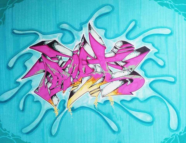 Blackbook Street Art Original PARTONE 35,5x28cm - OBEY, TAKI, DAZE, JONONE, SEEN, RD357