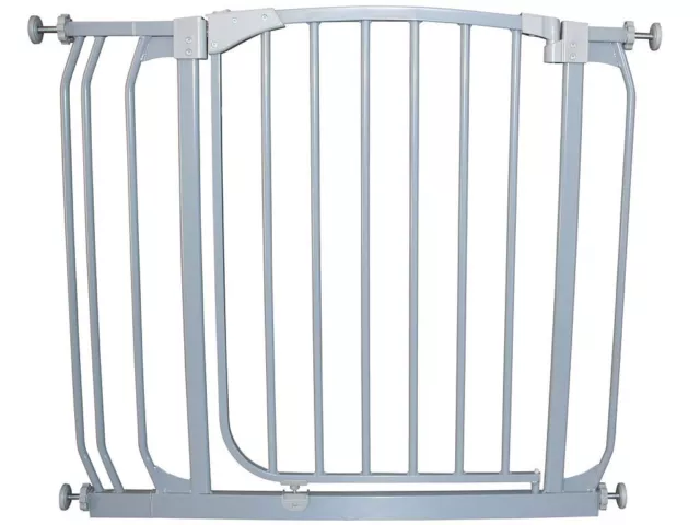 Grille de protection de porte grille de protection d'escalier grille de porte métal 72,5 - 137,5 cm Autoclose 3