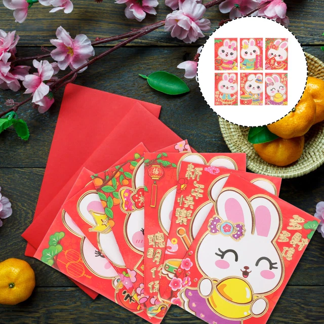 60 pz 2023 busta rossa festival primavera Hongbao Li Xi bambino
