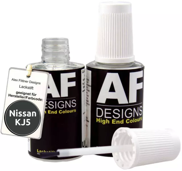 Lackstift für Nissan KJ5 Dark Gray Perl Metallic schnelltrocknend 20x20ml