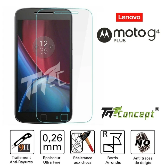 Protection écran Verre Trempé TM Concept Pour LG G4 - 3 Couches, Anti-choc - Neuf Sous Blister