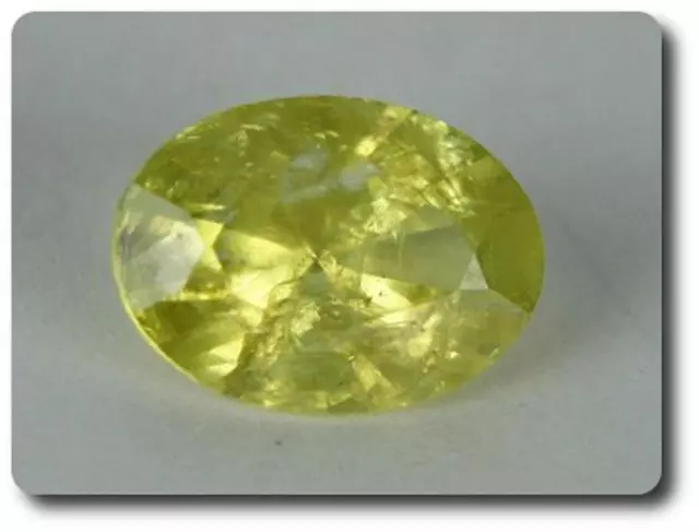 Granate Amarillo. 1.23 cts. Vs. Mali, África