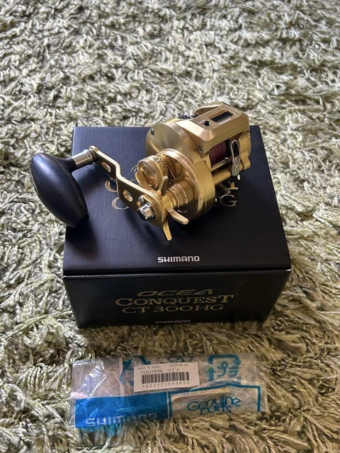 リール Shimano 18Ocea Conquest CT300HG Shimano 18 O'Shea Conquest CT300HG Bait Reel Used | eBay