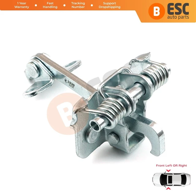 Butée De Porte / Limiteur De Charnière Pour Peugeot 206 207 - Référence 9181C9, En Alliage Acier, Remplacement Facile - 9