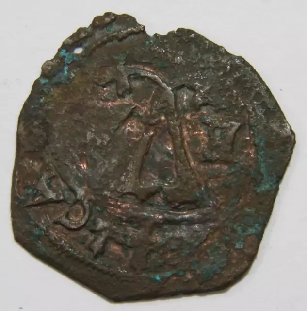 Dominican Republic 4 Maravedi 1500'S La Hispaniola Colonial Real World Coin🌈⭐🌈