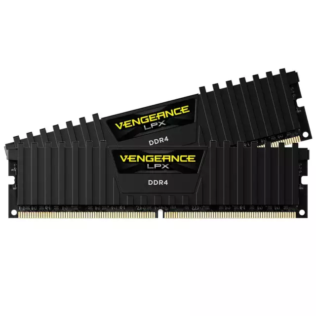 Corsair Vengeance LPX Series Low Profile 16Go 2x 8Go DDR4 2666 MHz CL16 Noir