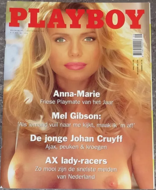 Playboy NL Dutch September 1995 Anna-Marie Godard 9/95 Niederlande 9/1995