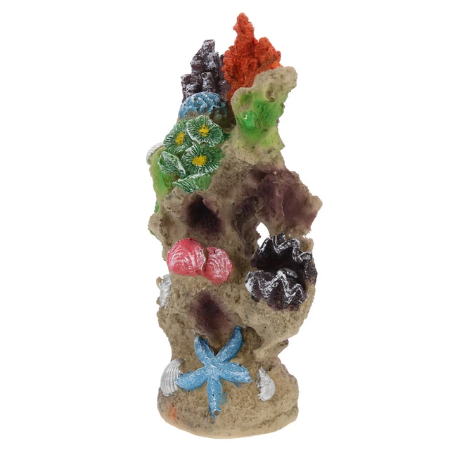 Underwater Sea Plants Shell Fish Tank Decoration Aquarium Resin Ornament