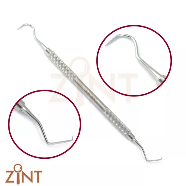 Dental Explorer 23/17A Tartar Remover & Cleaner Double Ended Hygiene Cleaning CE