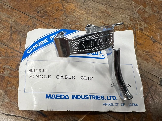 Guide-câble Simplex NOS Pour Fourche Chromé - 28.6mm - Pour Vélo Course