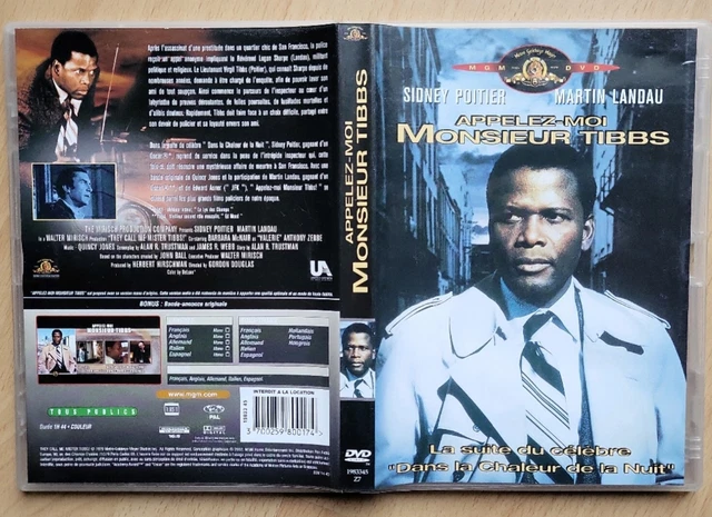 APPELEZ MOI MONSIEUR Tibbs Dvd Sidney Poitier Martin Landau Douglas