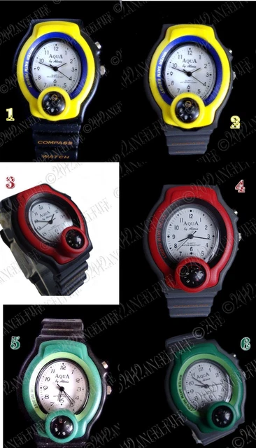 Montre à mousqueton avec boussole – Outdoor étanche