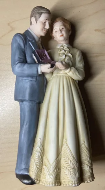 1983 Enesco Treasured Memories FORTY YEARS TOGETHER Figurine