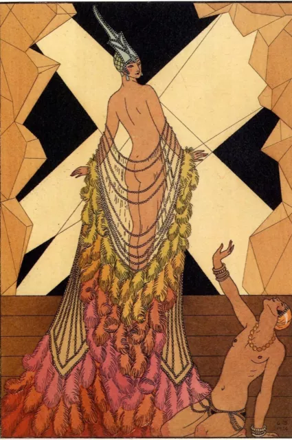 L' Orgueil : Georges Barbier : 1925 : Archival Quality Art Print