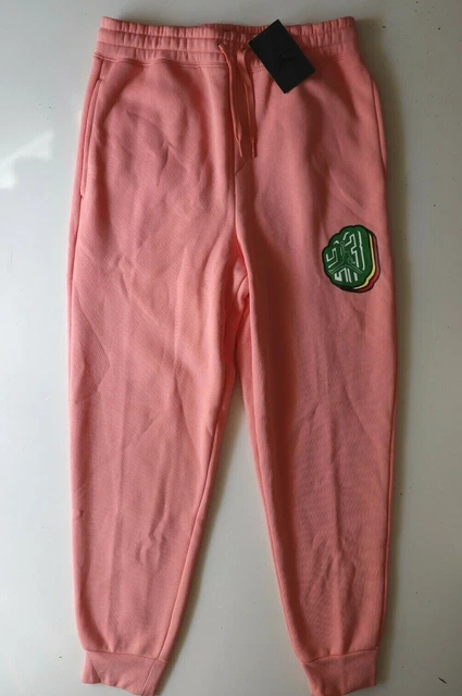 NIKE AIR JORDAN Sticker Fleece Men s Joggers Size S M CT6725 606