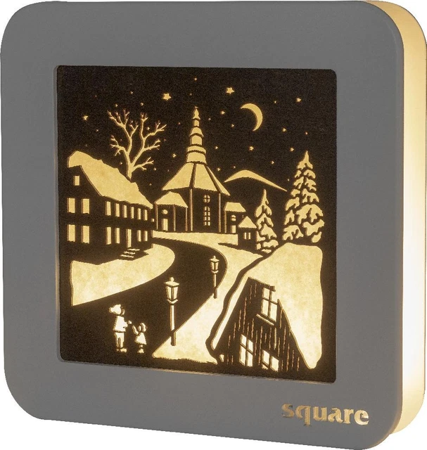SQUARE TABLEAU MURAL LED 