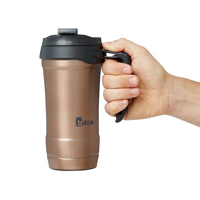 Bubba Hero Stainless Steel Travel Mug w/ Handle, 18 oz - Rose Gold 5