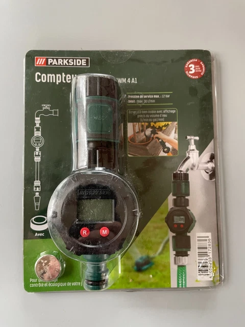 Minuteur D'arrosage Automatique WiFi L4F | Contrôle Par App Smart Life/Tuya | Compatible Alexa/Google Home | Pour Jardin & Plantes