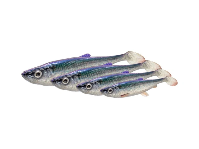Leurre souple Delalande Zand fat shad 7cm 5g armé