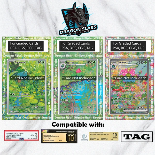 Pokemon TCG: Mega Venusaur Ex Line - Bulbasaur, Ivysaur, Venusaur Ex SR AR Set - Japanese Scarlet & Violet