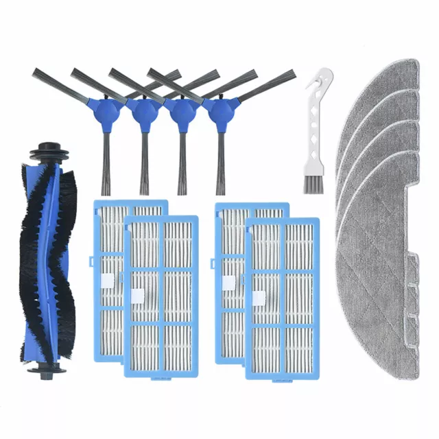 For Proscenic 850T Vacuum Cleaner Main Side Brush Filter Mop Cloth