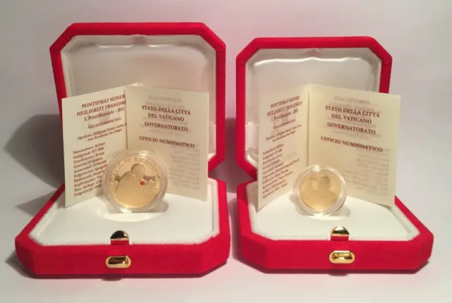 Euro Gold 2015 Rosenkranz 20 und 50 Euro Gedenkmünzen PP originalverpackt