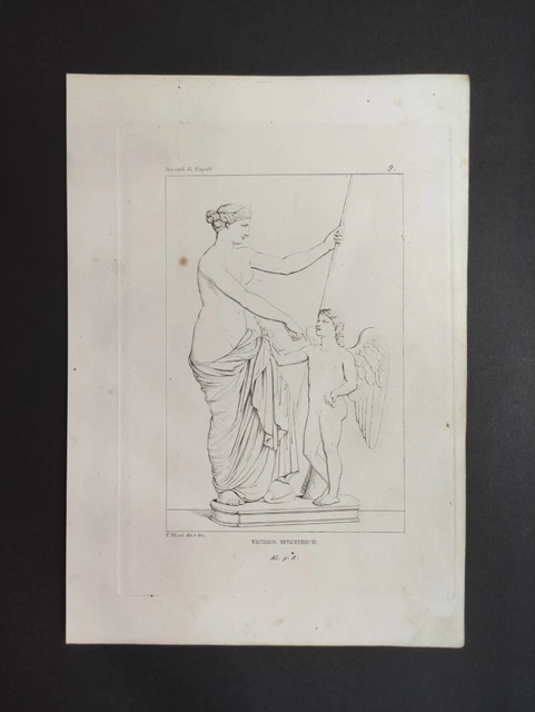 Venere Vincitrice, Ricordi di Napoli Martorana, Mori, Stampa 1853
