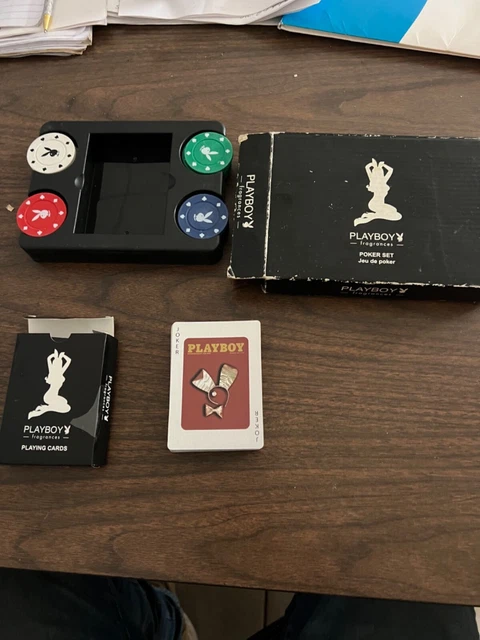 playboy fragrances poker set