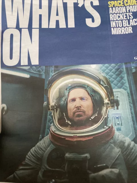 What’s On Guardian Magazine Aaron Paul Black Mirror 17 June 2023