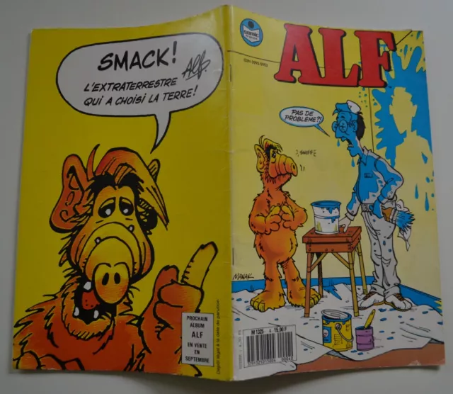 1989 revue bande dessinée ALF l'extraterrestre - série TV - broché couleur 50 pg