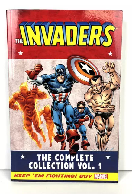 Marvel The Invaders: The Complete Collection Vol. 1 Paperback Book