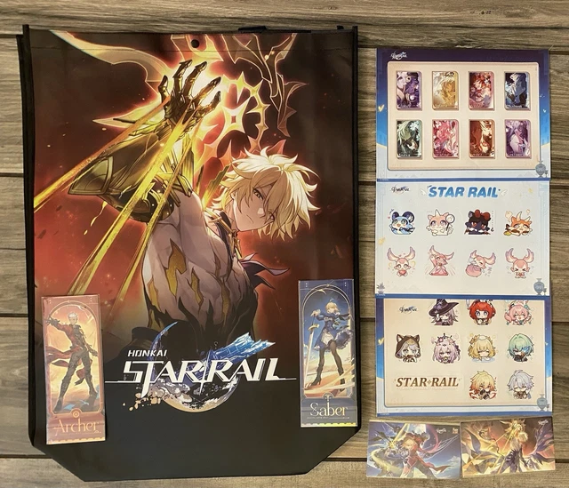 HONKAI STAR RAIL / HSR (Anime Expo/AX) - Bag, Cards, Codes