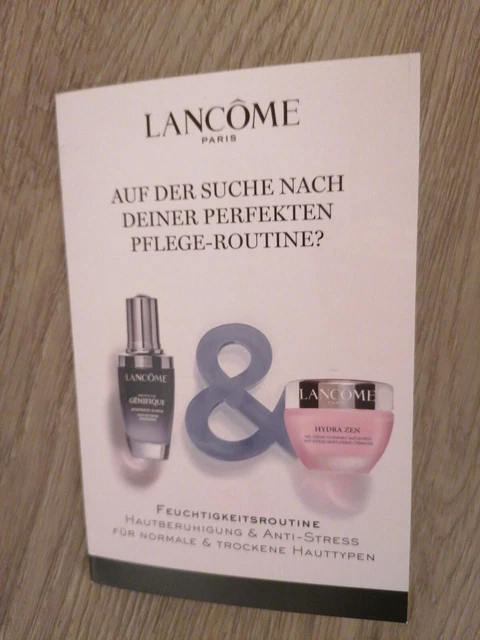 Lancome Paris - Advanced Génifique und Hydra Zen - Probe