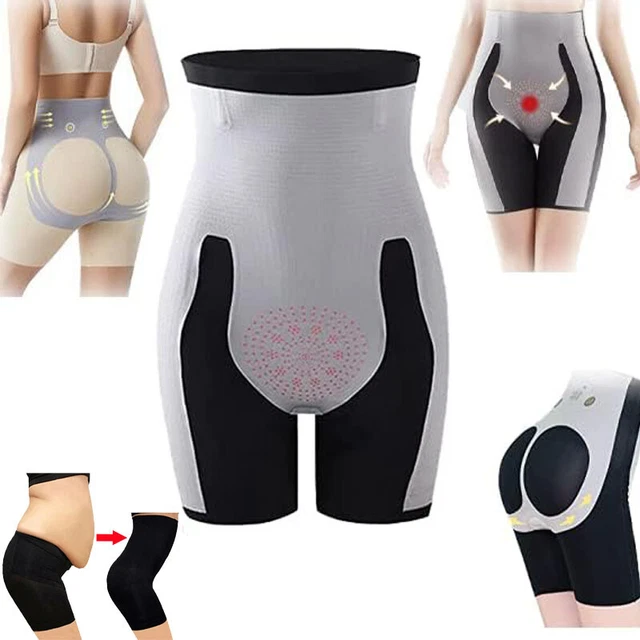 ElaShape - High Waisted Tummy Control Pants, Unique Fiber Restoration Shaper US