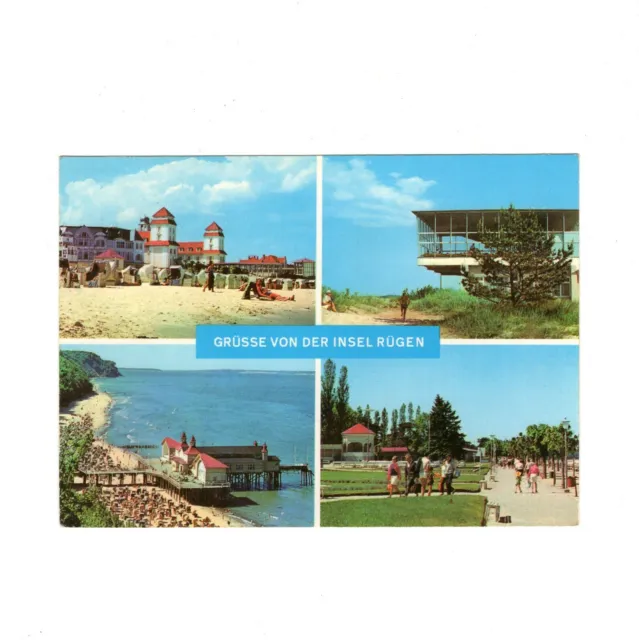 AK Ansichtskarte Insel Rügen / Binz / Baabe / Sellin / Göhren - 1975