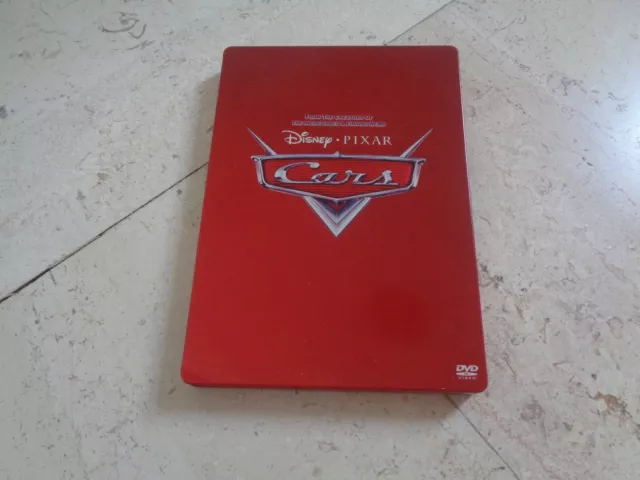 CARS +Maters Tall Tales+Pixar Short Films 4Disc SteelBook BluRay DVD WALT DISNEY