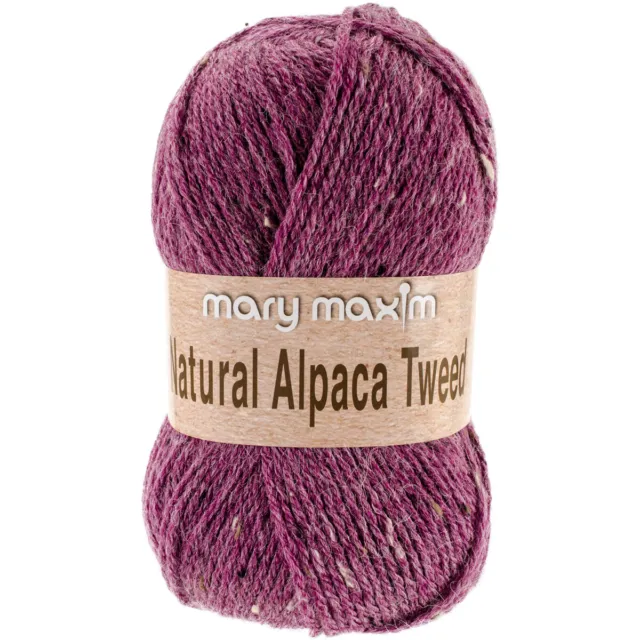 Natural Alpaca Tweed Yarn Thistle