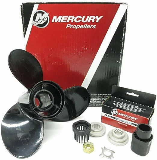 For Mercury Engine 25-30HP 4 stroke Boat Propeller 9.25x12.5 10 Tooth 3