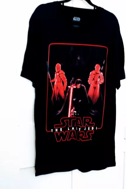 Maglietta Star Wars Med Gli Ultimi Jedi Lucas film 100% cotone maglietta film merchandising