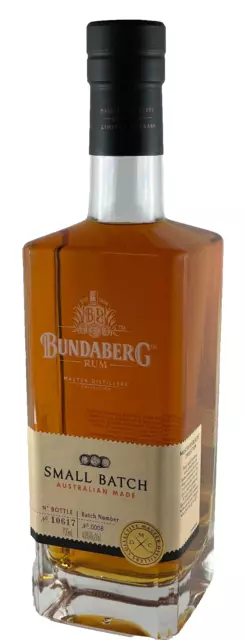 Bundaberg Rum MDC Small Batch, Batch 8 Number 10617